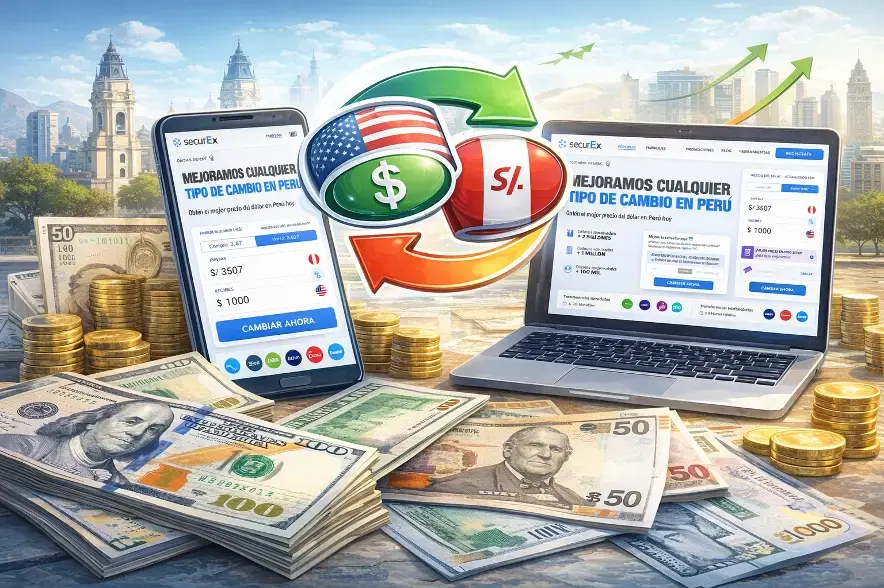 Cambiar dólares online en Perú hoy: tipo de cambio actualizado en tiempo real