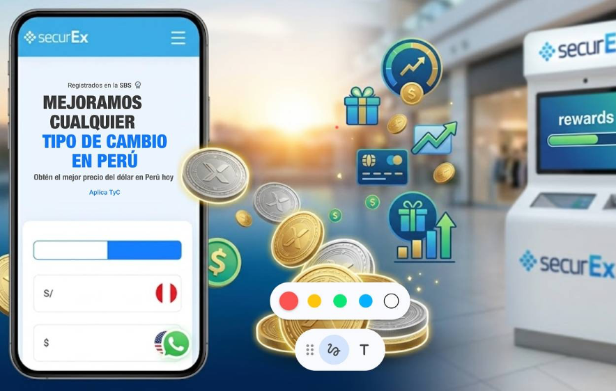 Securex: la casa de cambio con puntos en Perú que te premia con Seculukas